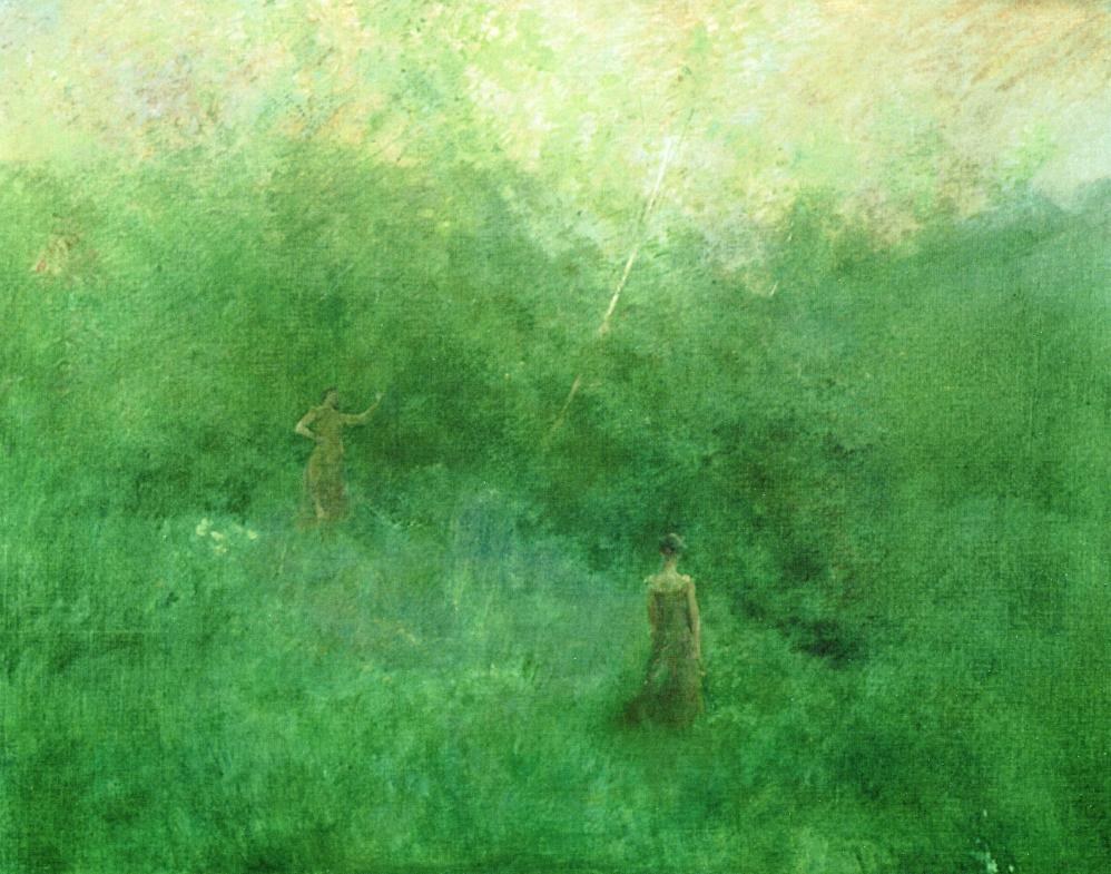 Thomas Dewing The White Birich